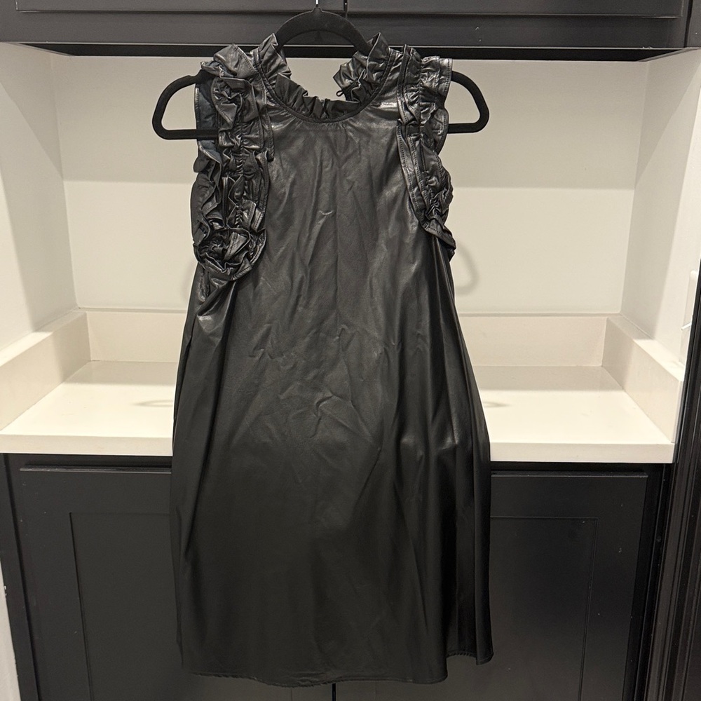 TCEC Black High Neck Dress. Size S
